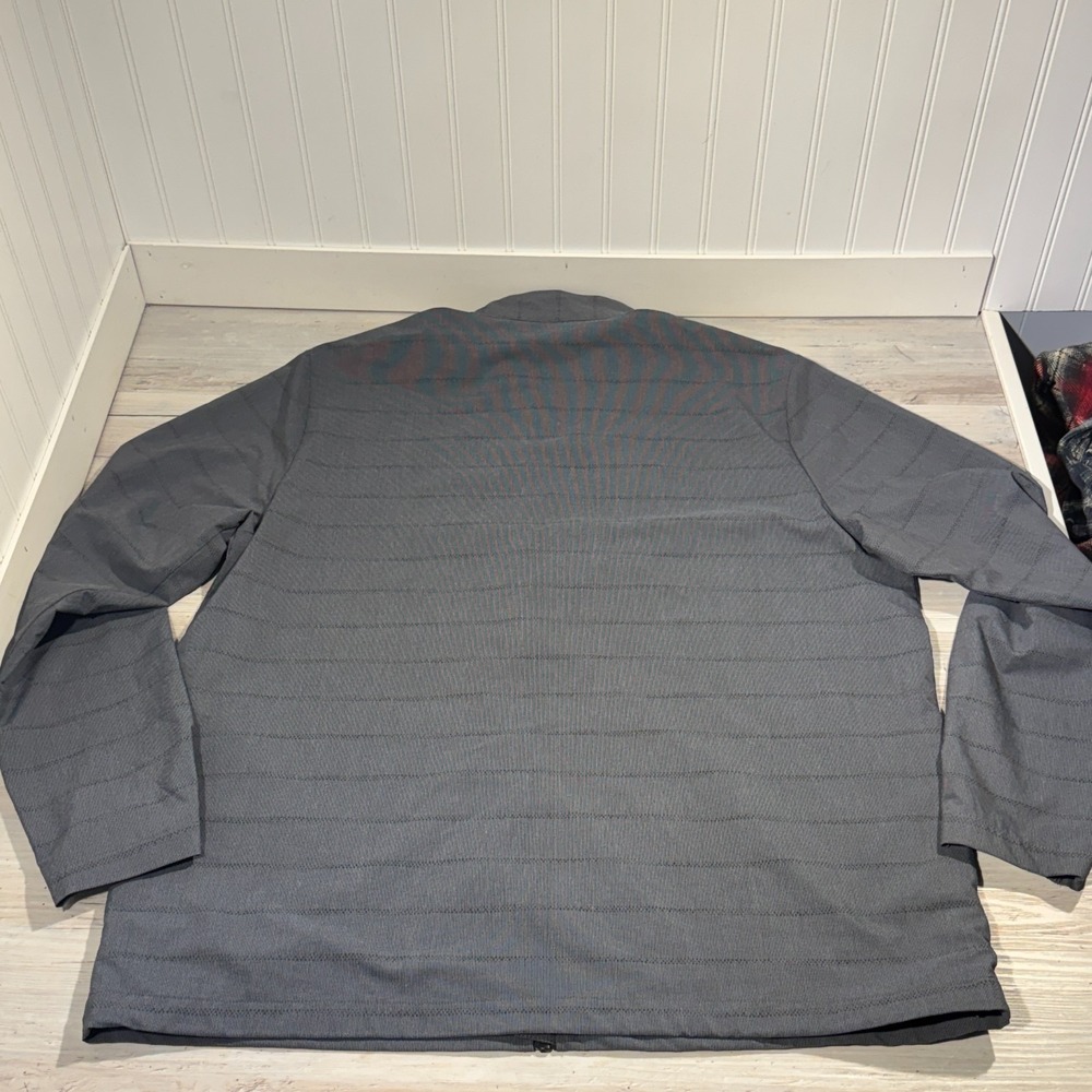 TRAVIS‎ MATHEW Golf Jacket Gray Mesh Lined Full Zip Performance SZ XXL - Picture 3 of 9